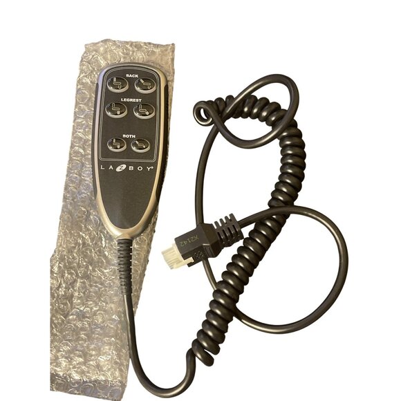 La-Z-Boy 1850U-07 OEM InSeat Recliner 6-button Remote 10.000035 Hand Wand NEW - Picture 1 of 3